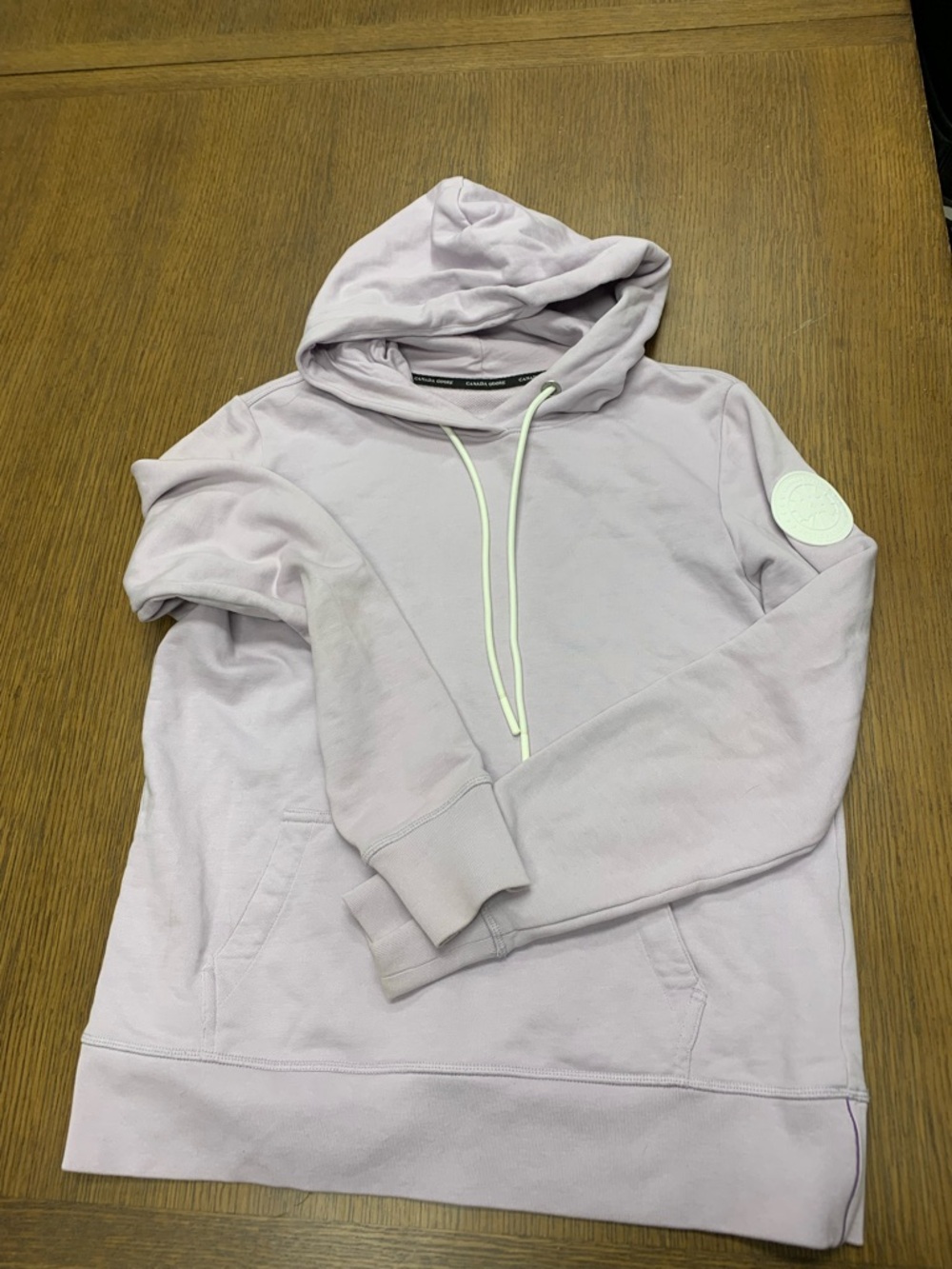 Canada Goose XS Muskoka Hoodie - Pastel Lilac with White Arctic Disc (7463L)